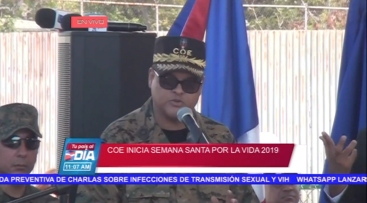 COE Inicia Semana Santa Por La Vida 2019