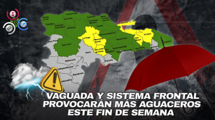 COE Mantiene 24 Provincias Bajo Alerta Por Persistentes Lluvias En El País