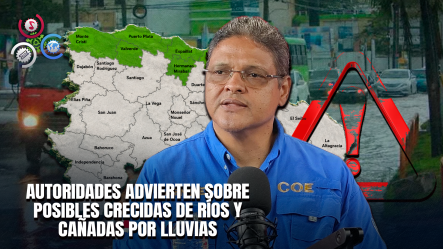 COE Mantiene Seis Provincias En Alerta Verde Por Vaguada Y Posibles Aguaceros