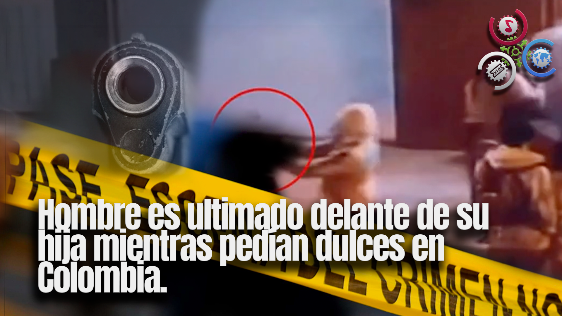 Hombre Es Ultimado Delante A Su Hija Mientras Pedían Dulces En Colombia.