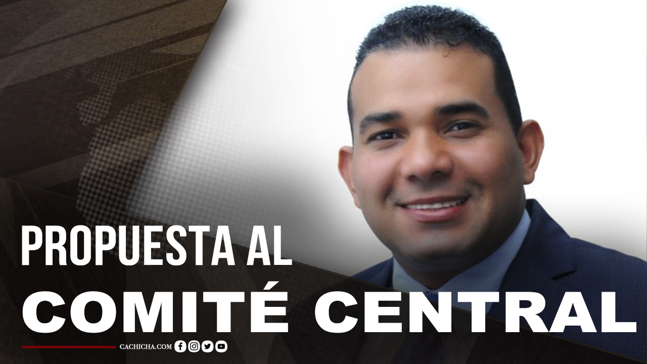 Víctor Bax Presenta Su Propuesta Al Comité Central Del PLD