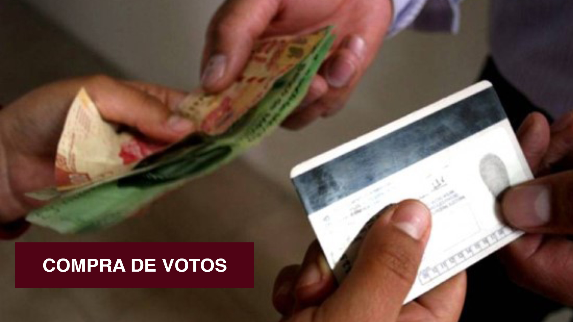 Compra De Votos Por Alcaldes