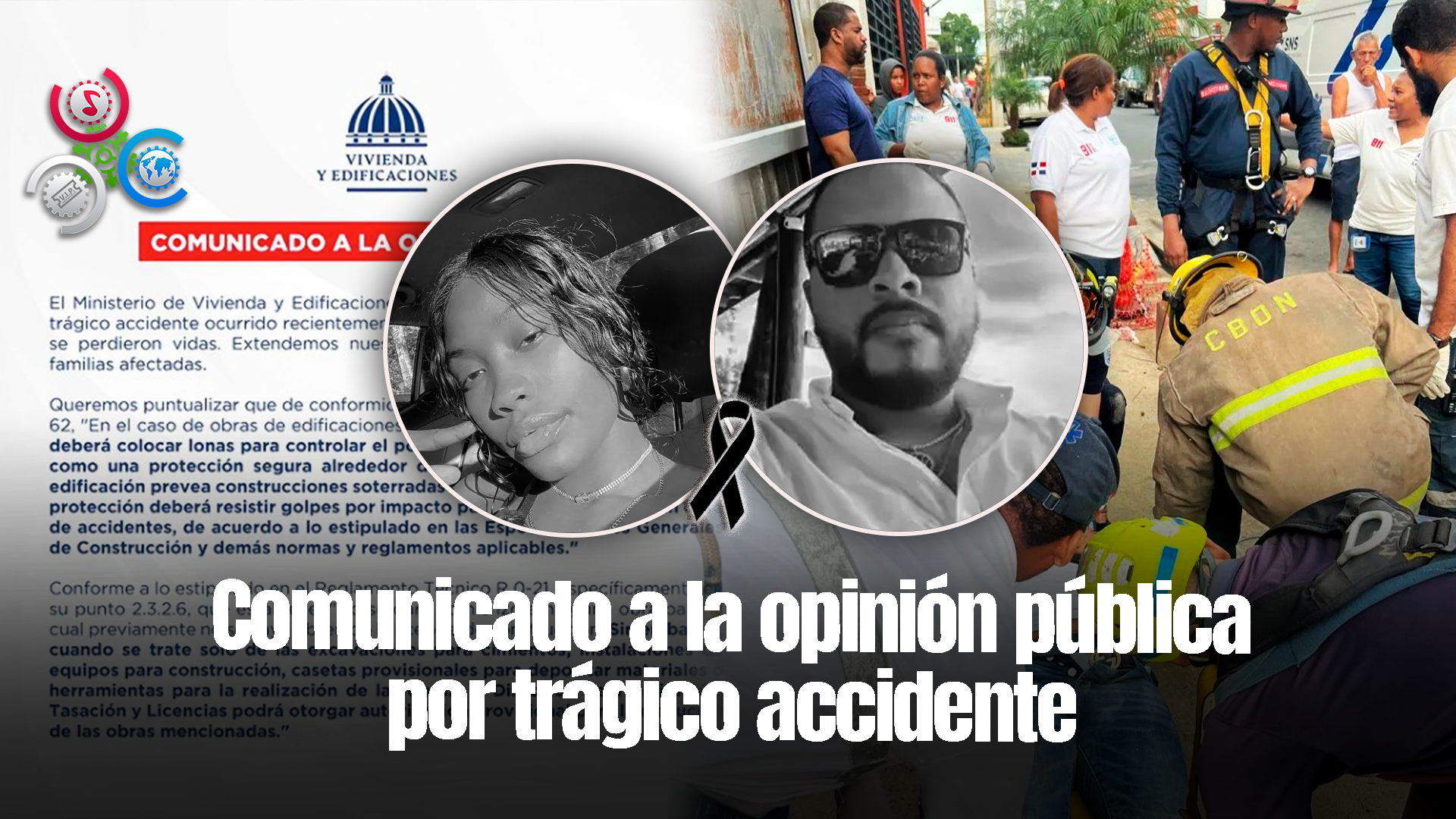 Ministerio De Vivienda Y Edificaciones Se Pronuncia Mediante Comunicado Por Lamentable Accidente En Evaristo Morales