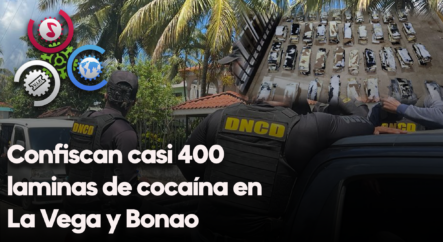 Confiscan Casi 400 Laminas De Cocaína En La Vega Y Bonao