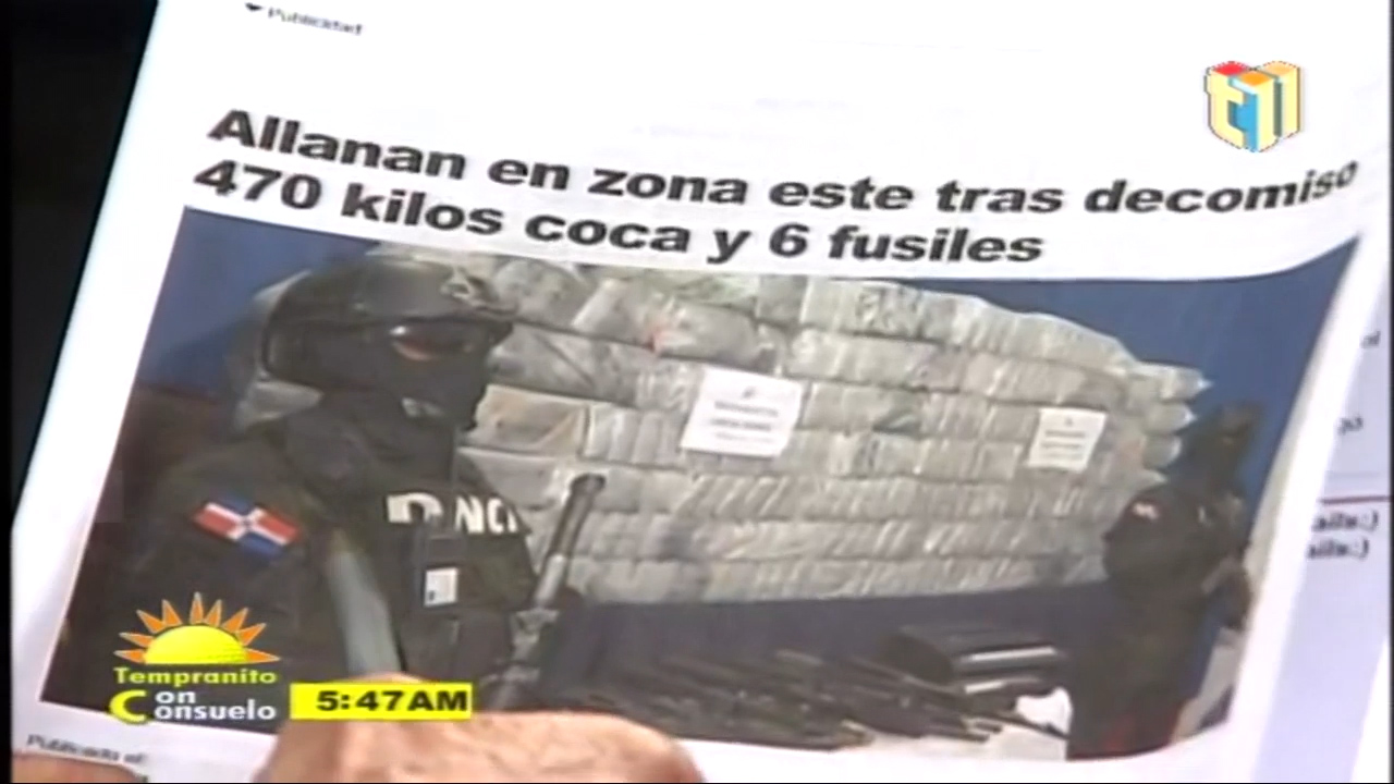 Apresan Dominicano Con Gran Cargamento De Cocina Que Se Había Escapado De Puerto Rico
