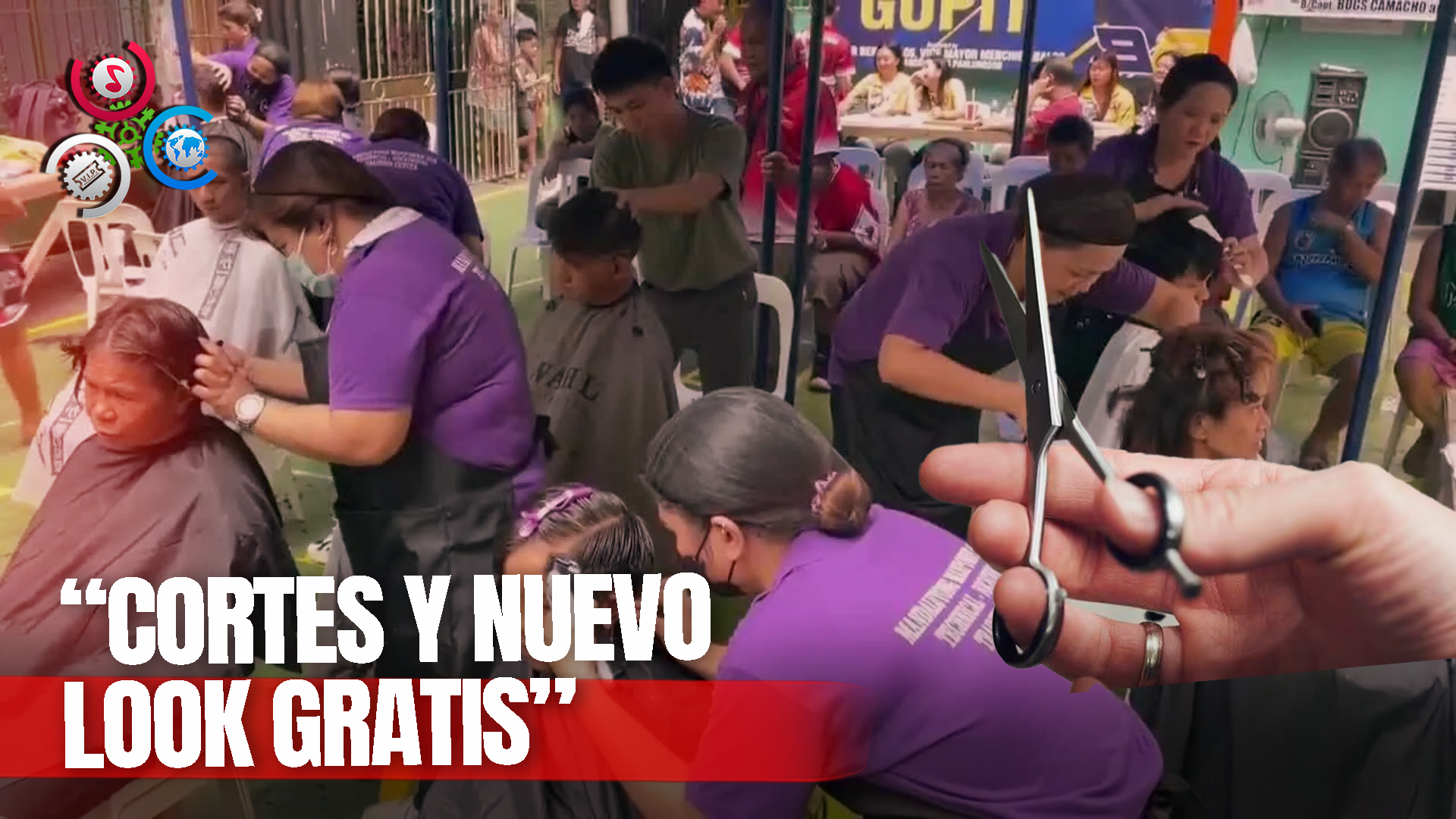 Una Escuela Ofrece Cortes De Pelo Gratis Ante El Calor Extremo En Filipinas