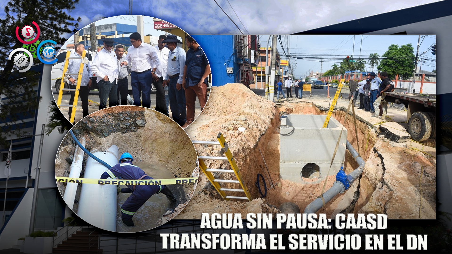 Caasd Impulsa Mejor Distribución De Agua En Circunscripción 2 Del DN
