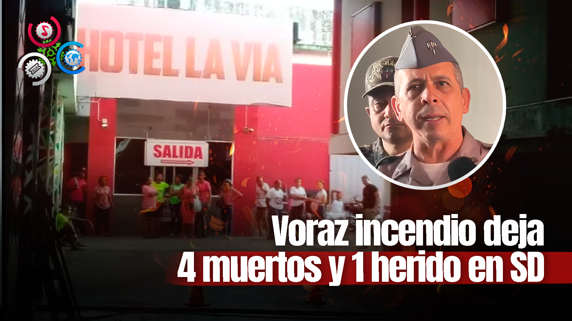 Autoridades Investigan Incendio Que Arrebató La Vida A 4 Civiles En Cabaña De Santo Domingo Este