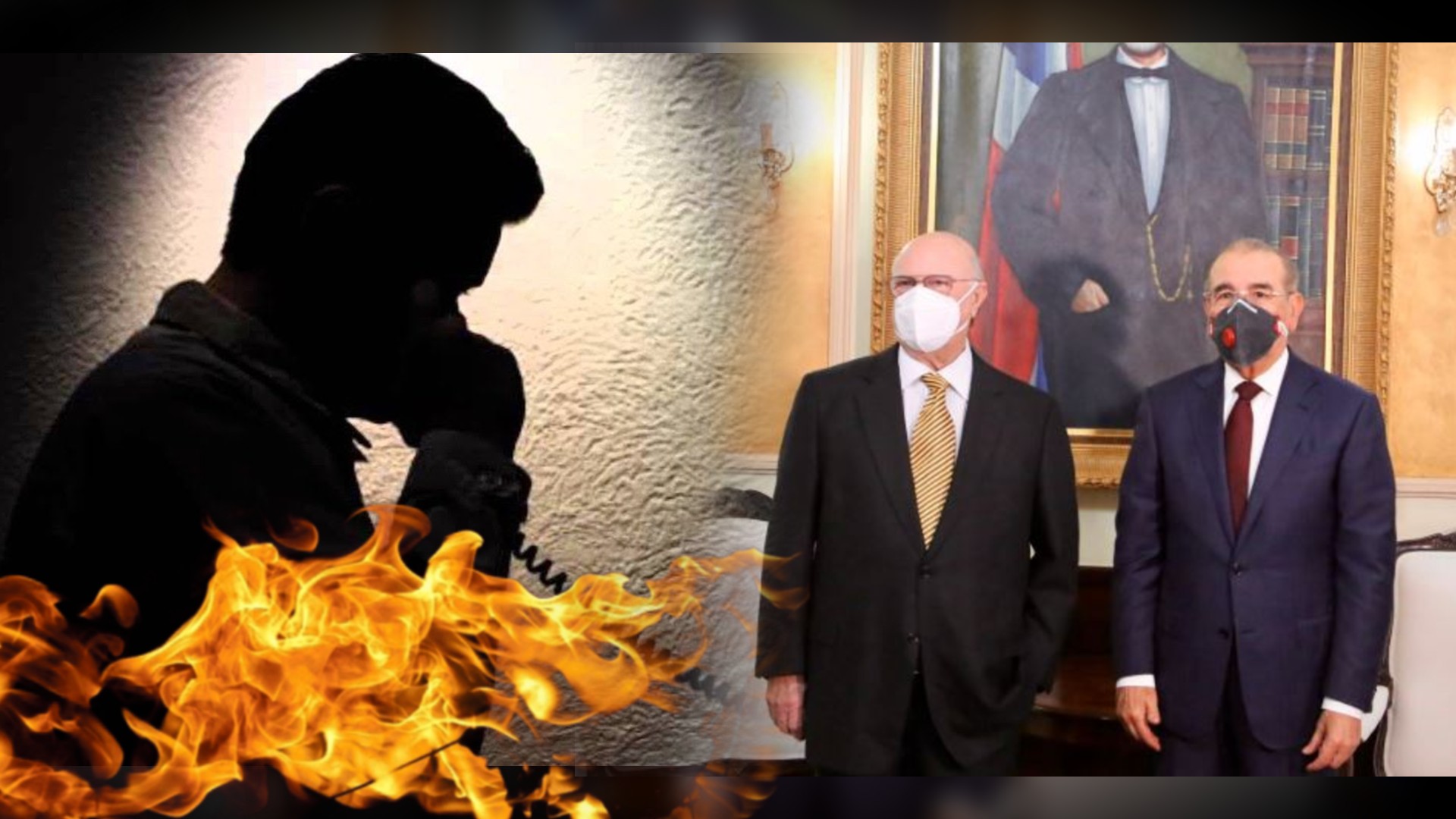 Cachividente Llama Y Prende La Cabina En Fuego Tras Visita De Hipólito Mejía