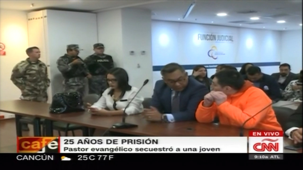 25 Años De Prisión A Pastor Evangélico Que Secuestró A Una Joven