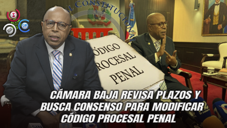 Cámara De Diputados Busca Alternativas Para Cumplir Sentencia Del Tribunal Constitucional Sobre El Código Procesal Penal