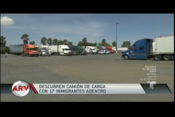 ¡DE NUEVO! Descubren Otro Camión Con Más De 17 Indocumentados