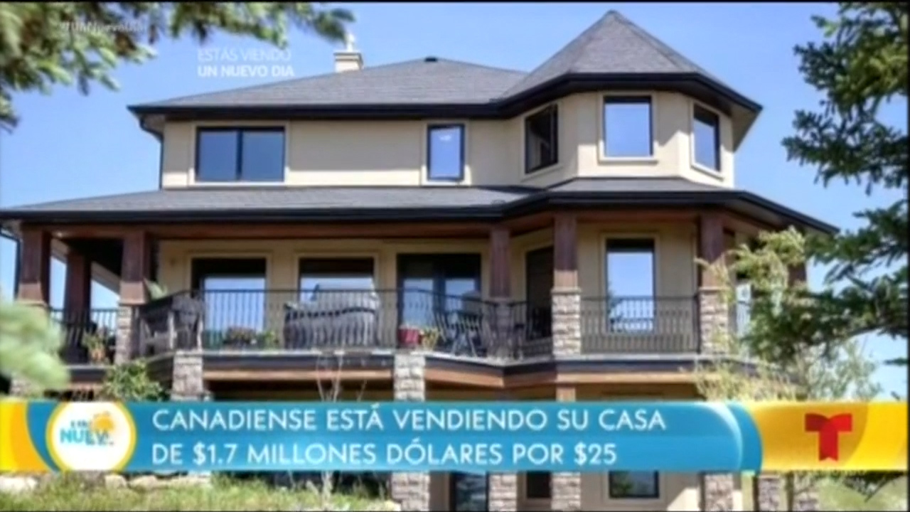 ¡INCREÍBLE! Canadiense Está Vendiendo Su Casa De $1.7 Millones De Dólares Por $25