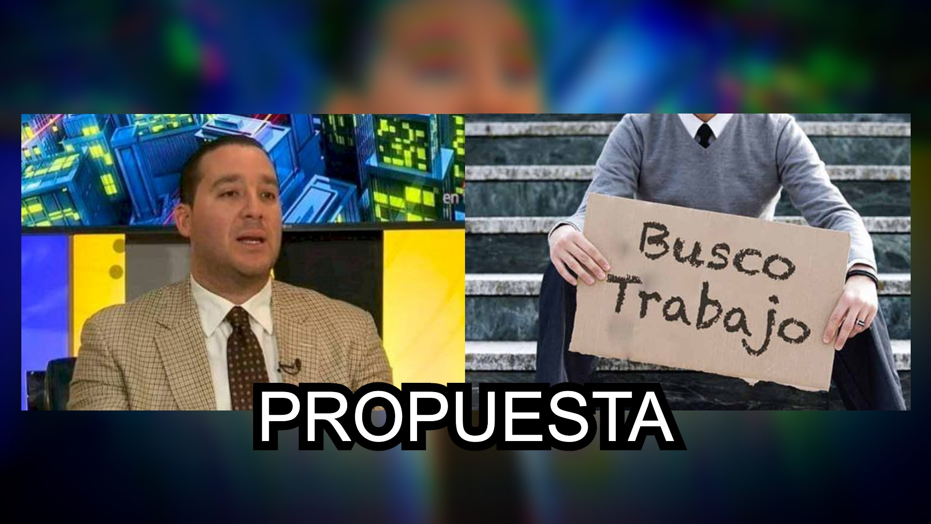 Candidato A Diputado Presenta Propuesta Para El Desempleo