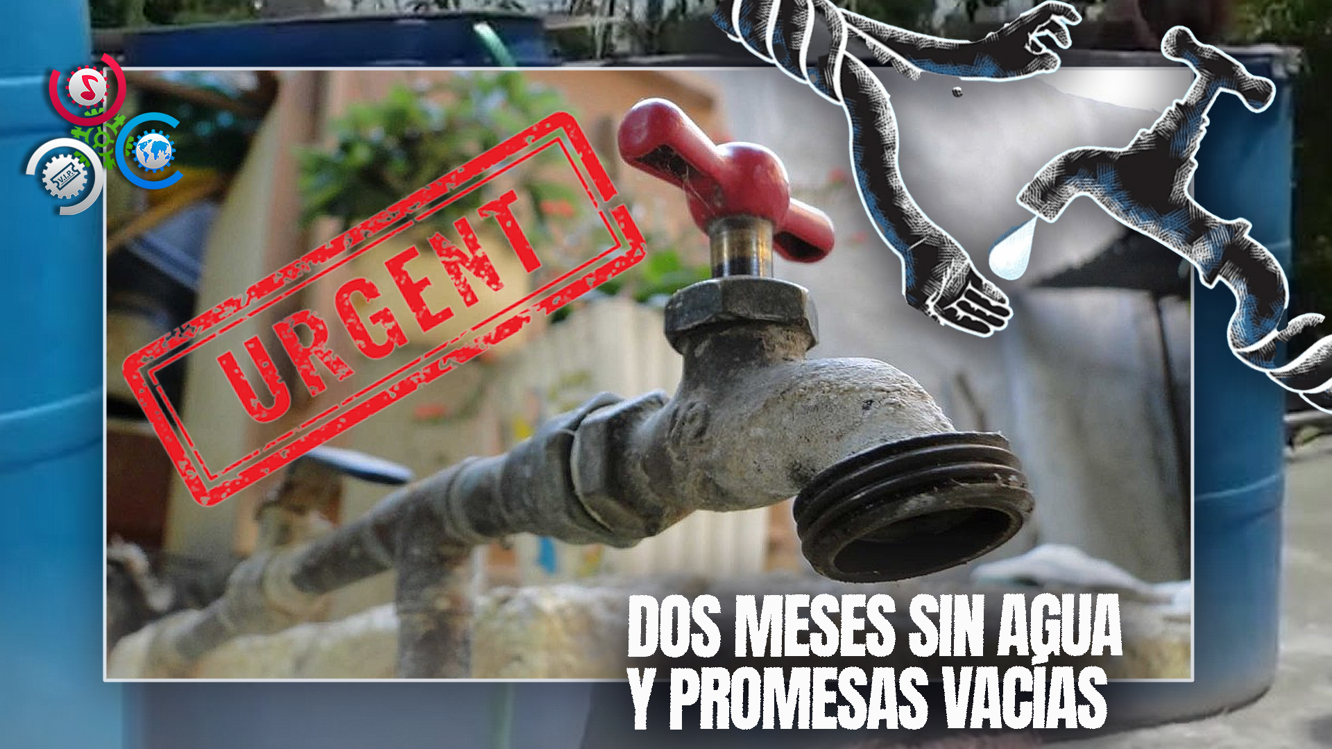 Cansados De Promesas, Vecinos De Haina Reclaman Agua Urgente