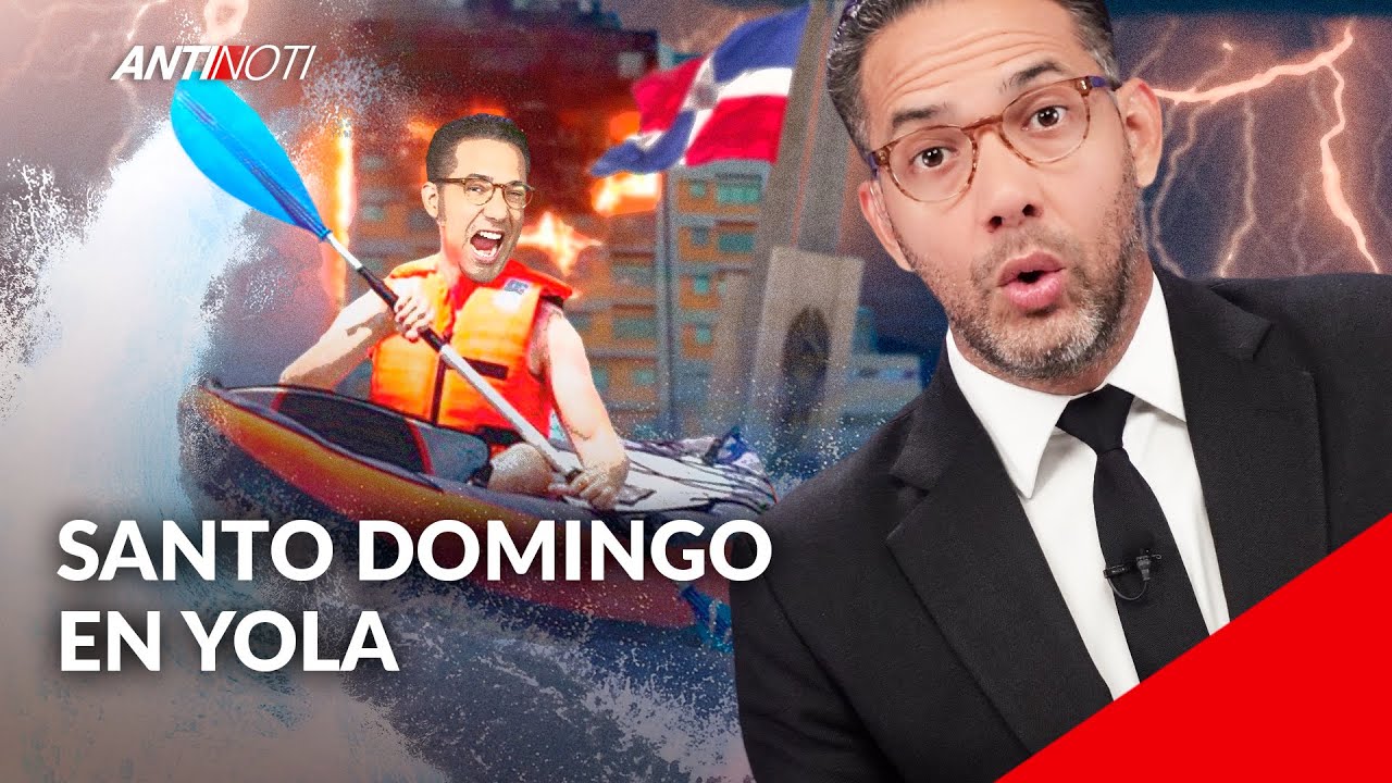 Caos En Santo Domingo Por Fuertes Aguaceros | Antinoti