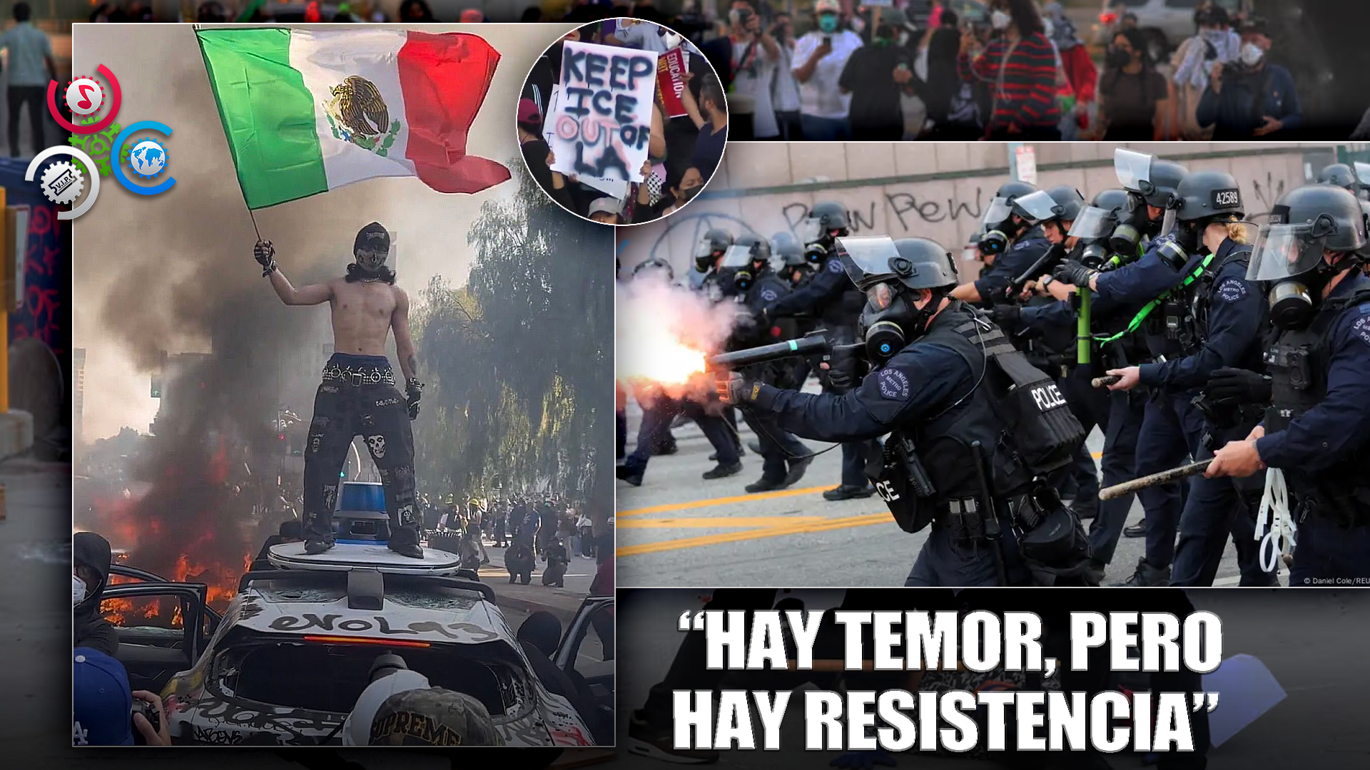 Caos Y Resistencia Tras Redadas De ICE En California