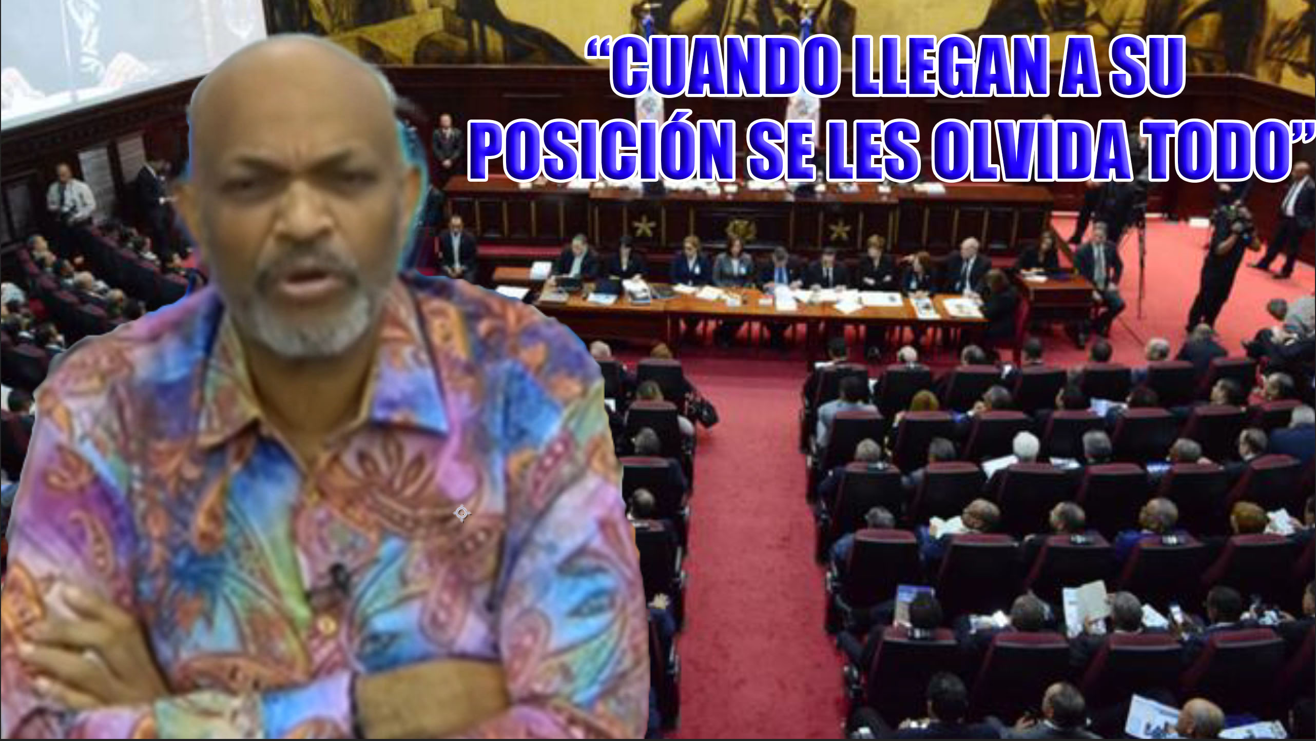 Nelson Javier Dice Fuertes Opiniones Sobre El Congreso