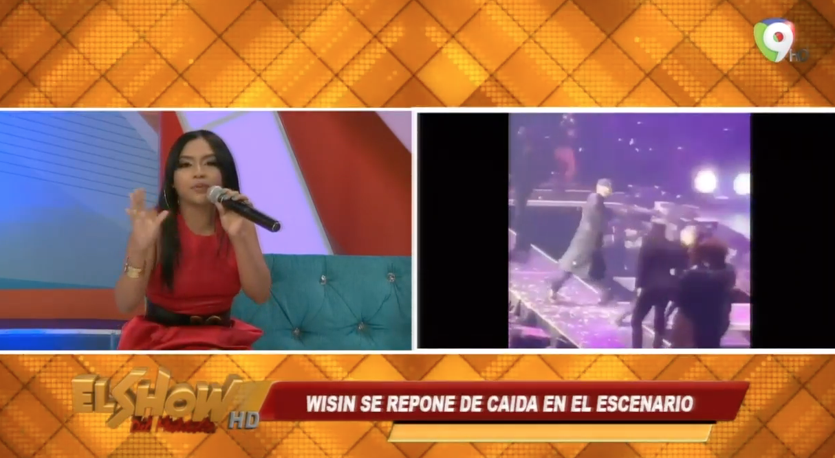 El Gizzo:  Wisin Se Repone De Una Caída En El Escenario