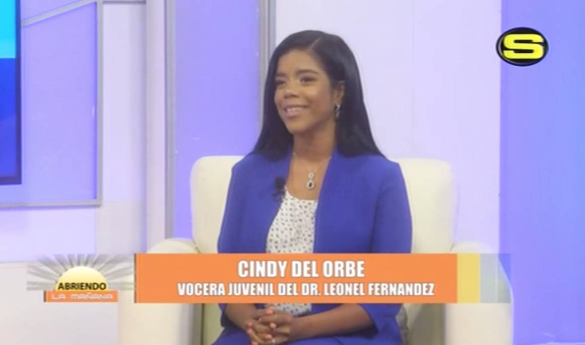 Entrevista A Candy Del Orbe Quien Es Vocera Juvenil De Leonel Fernandez