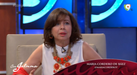 Mirabal Ruiz Entrevista A Maria Cordero De Báez En Con Jatnna