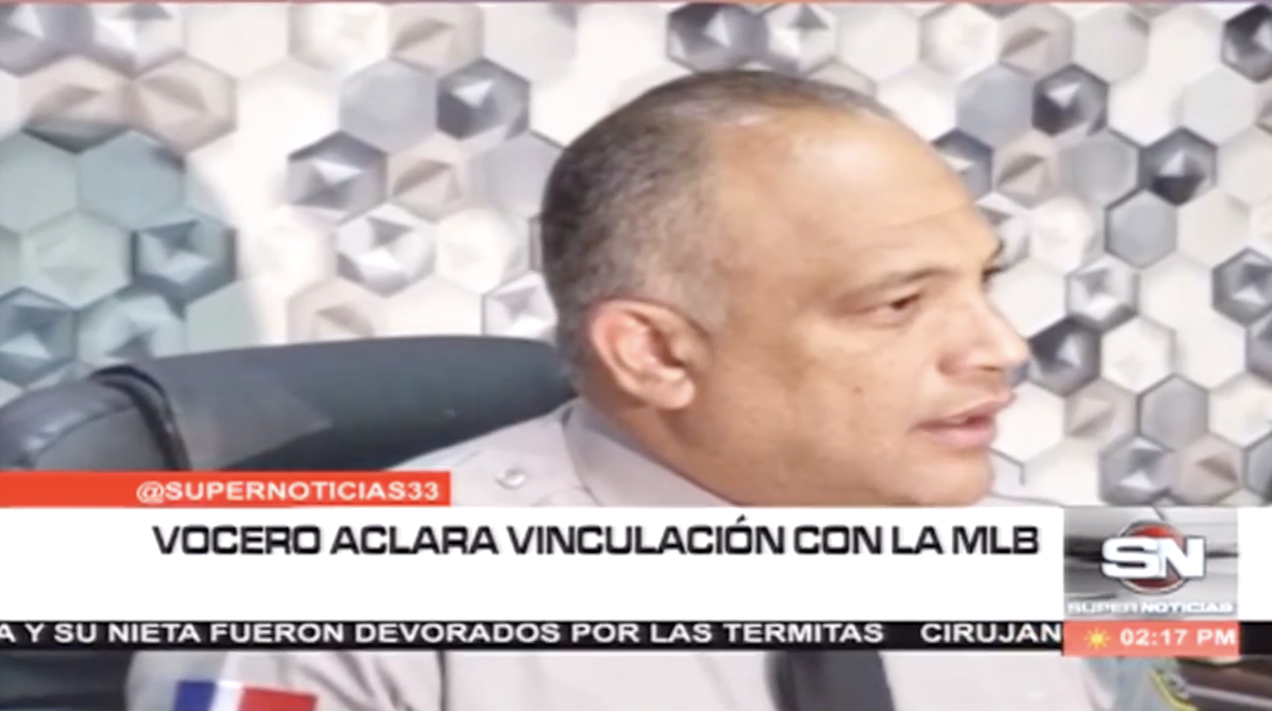 Vocero De La PN Aclara Vinculación Con La MLB