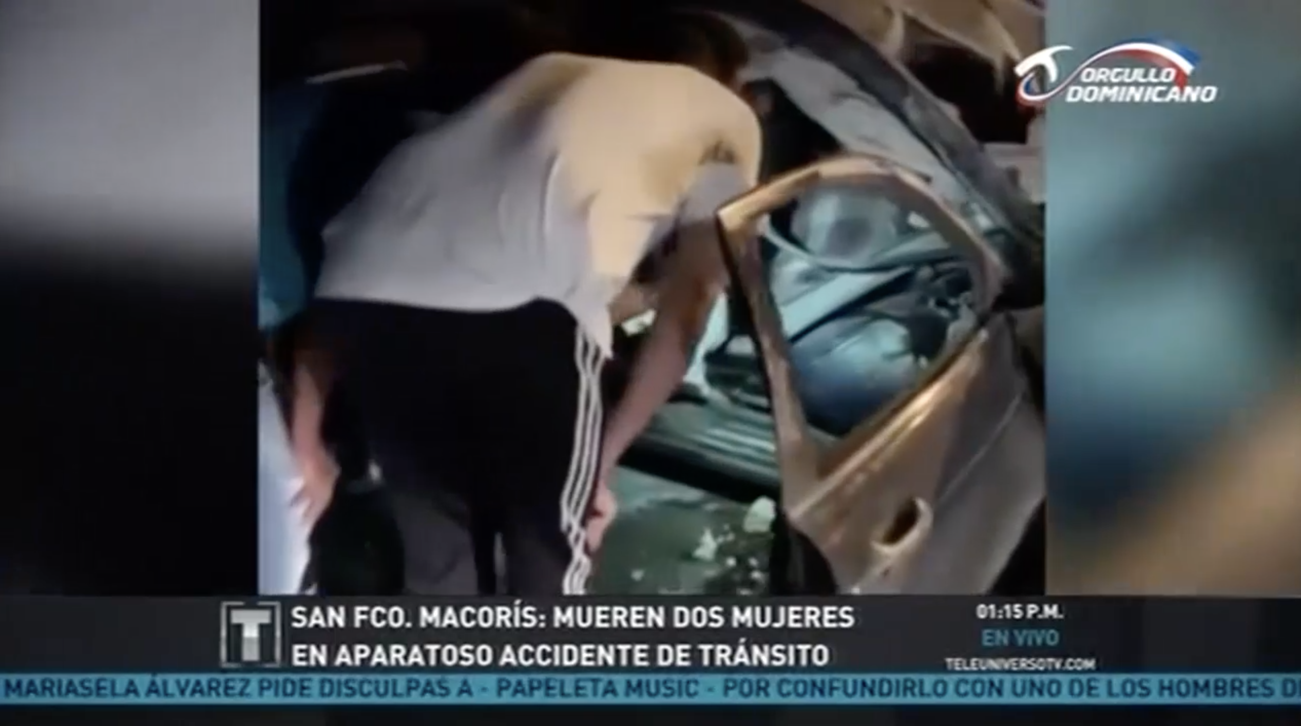 Mueren Dos Mujeres En Aparatoso Accidente De Transito En San Fco. De Macorís
