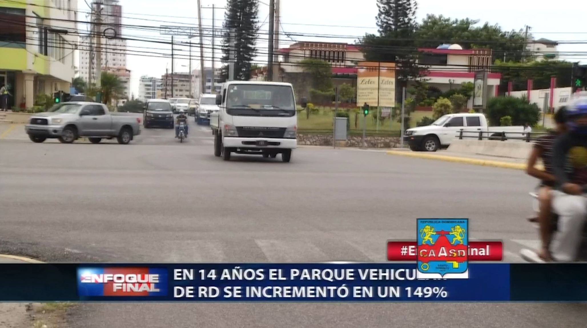 En 14 Años El Parque Vehicular De RD Se Incrementó Un 149%