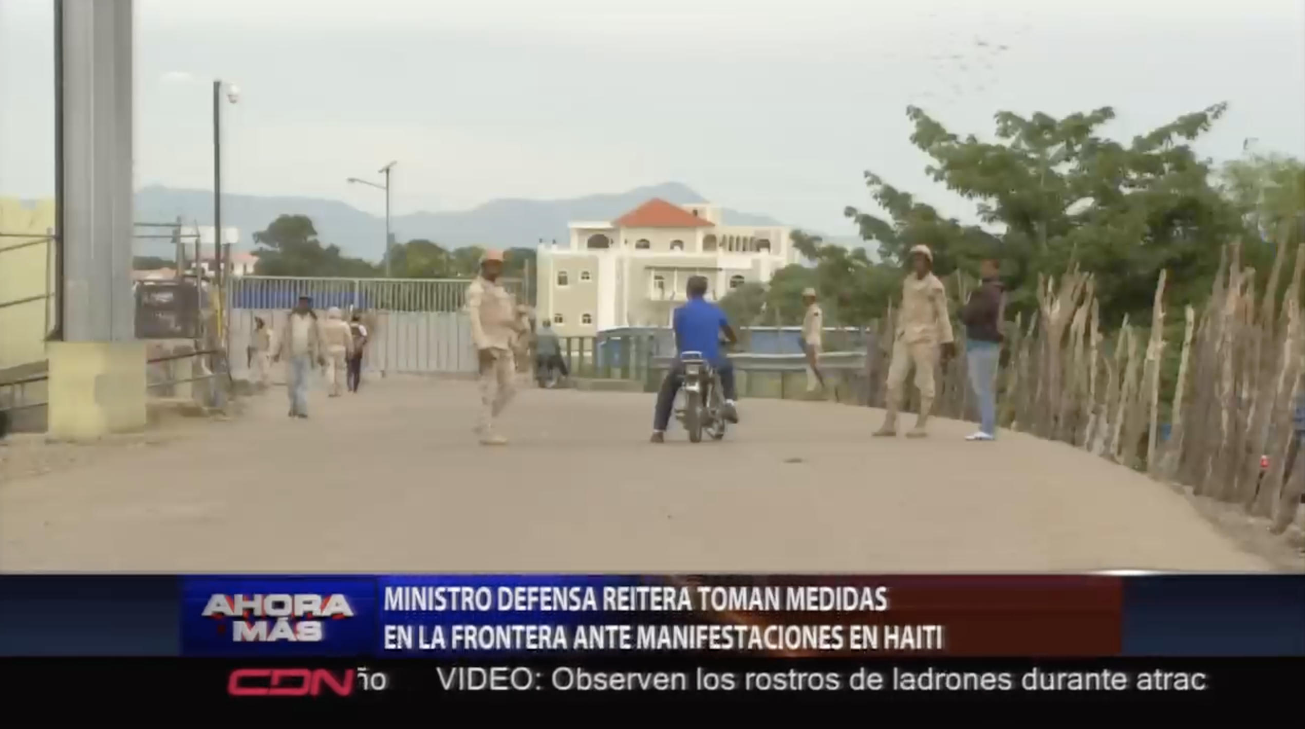 Ministro De Defensa Reitera Toma Medidas En La Frontera Ante Manifestaciones En Haiti