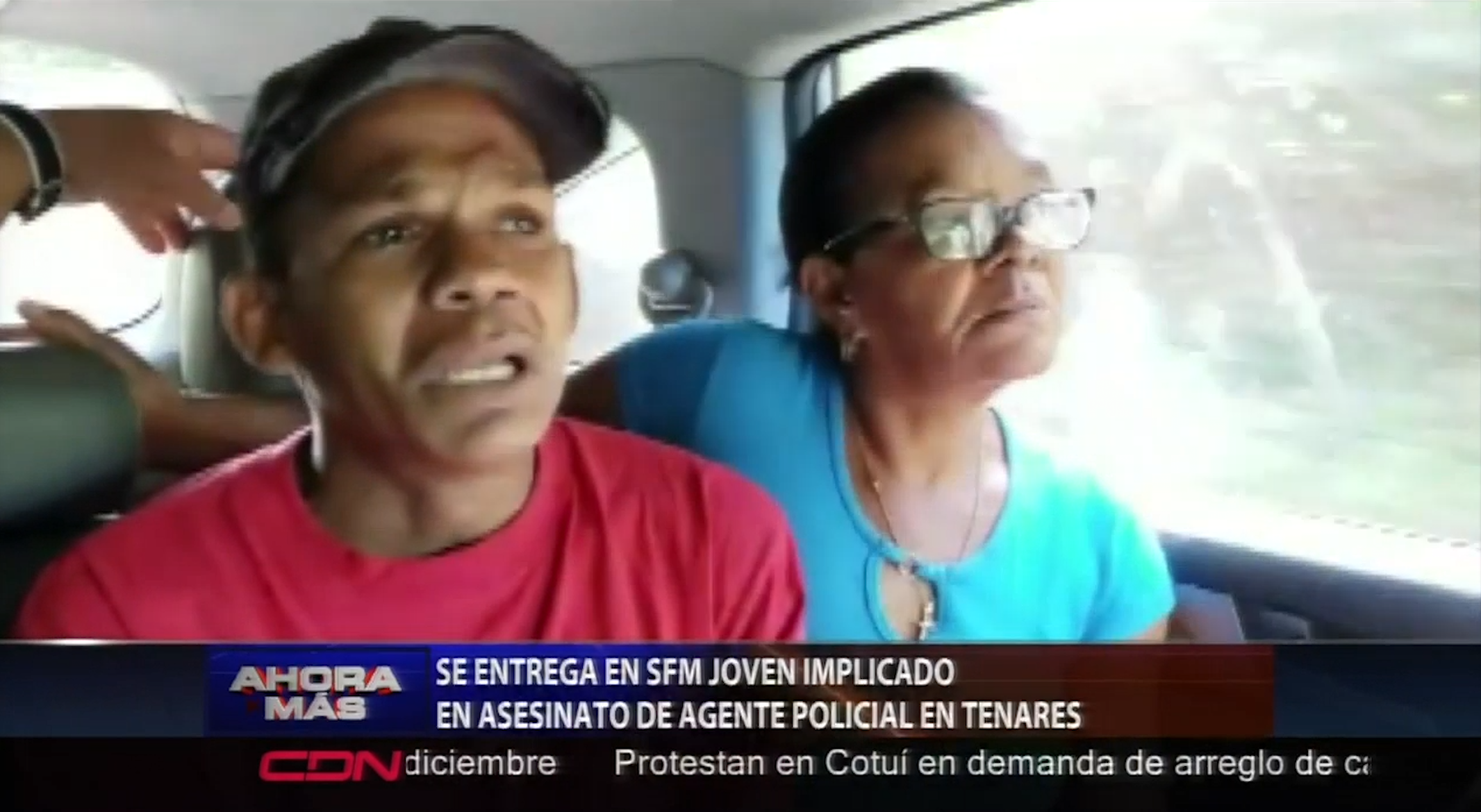 Se Entrega En SFM Joven Implicado En Asesinato De Agente Policial En Tenares