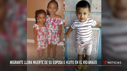Madre Hondureña Decidió  Cruzar Río Junto A Su Niño De Dos Años Para Encontrarse Con Su Padre Y Todo Terminó En Tragedia