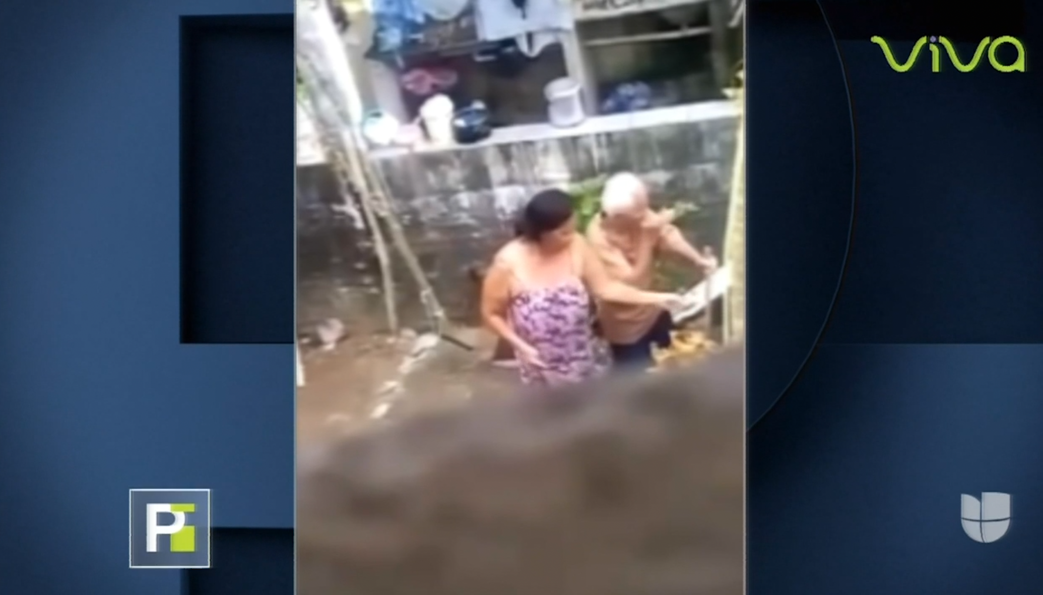 ¡INDIGNANTE! La Forma En Que Esta Mujer Golpea A Su Madre De 76 Años