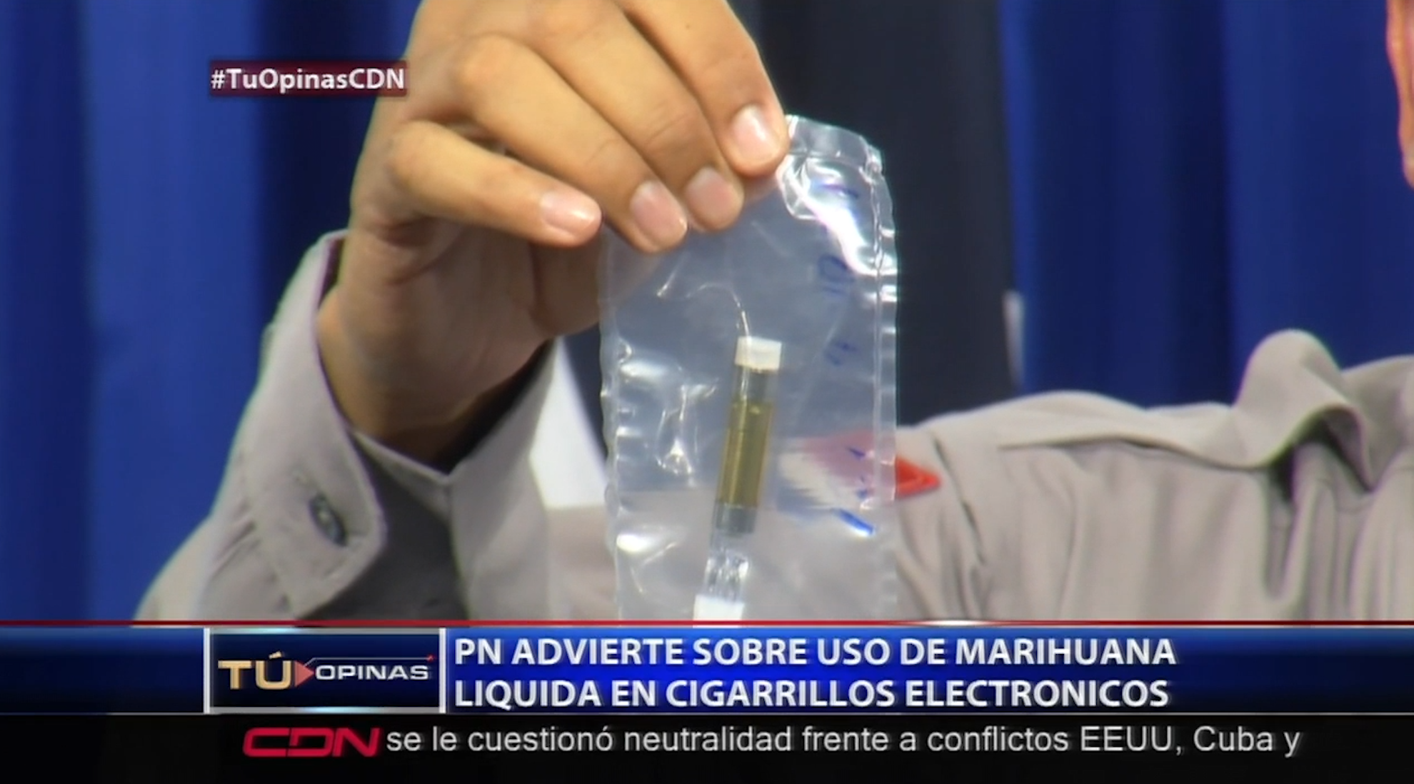 PN Y DICAN ¡Alertan! Sobre Uso Excesivo De Marihuana Líquida En Cigarrillos Electrónicos