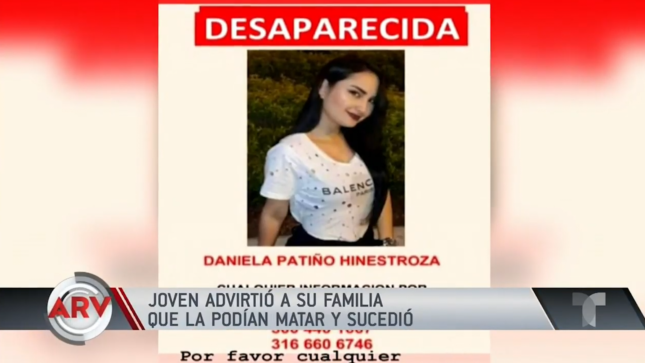 Joven Advirtió A Su Familia Que La Podían Matar Y Sucedió