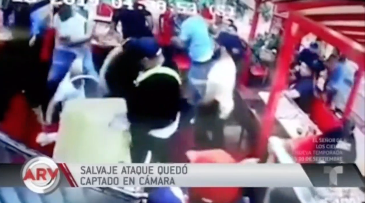 Salvaje Ataque Homofóbico Quedó Captado En Cámara