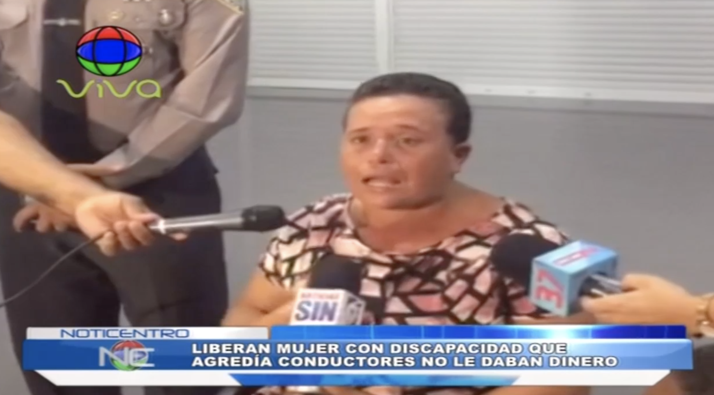 Liberan Mujer Con Discapacidad Que Agredía Conductores Que No Le Daban Dinero