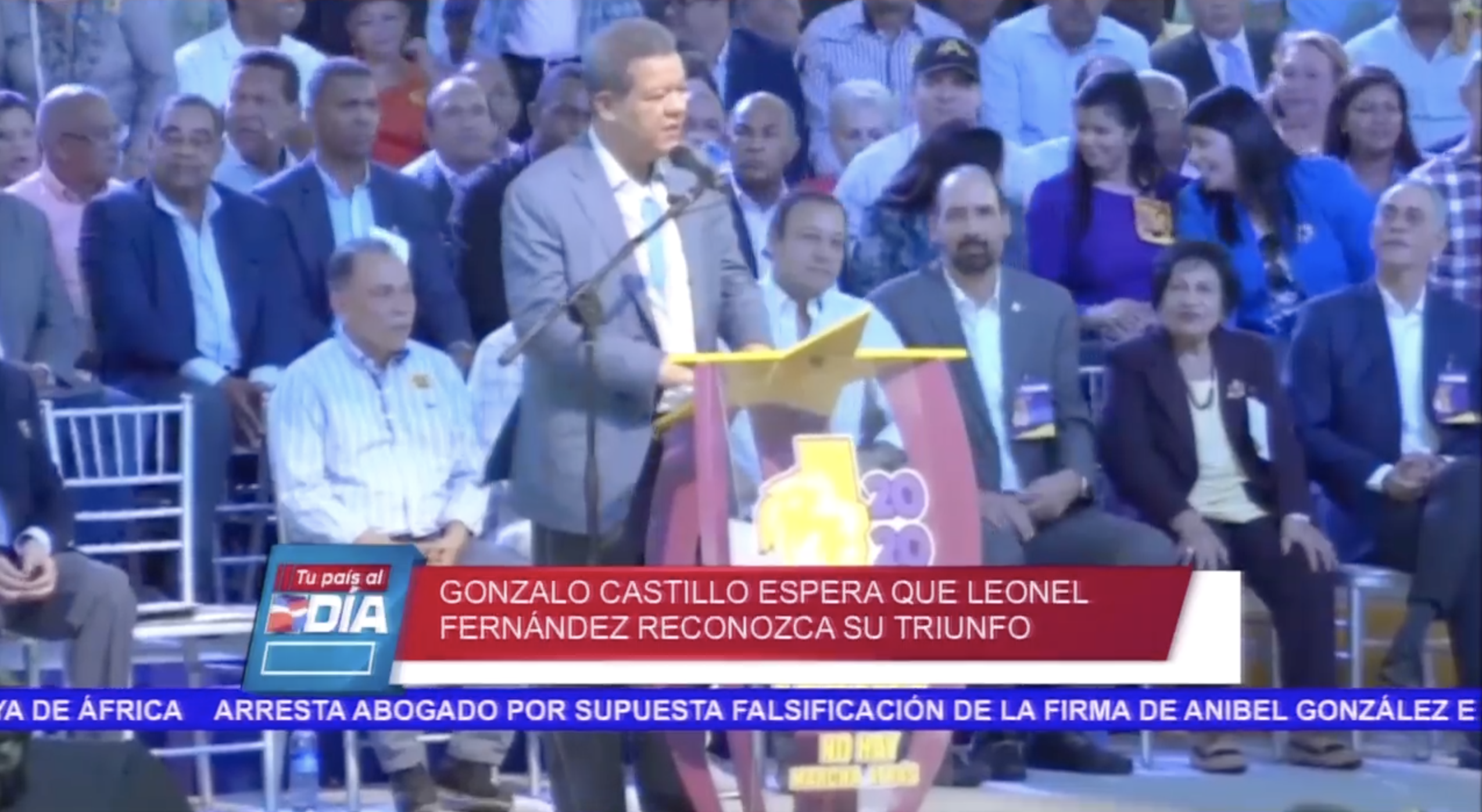 Gonzalo Espera Que Leonel Reconozca Su Triunfo