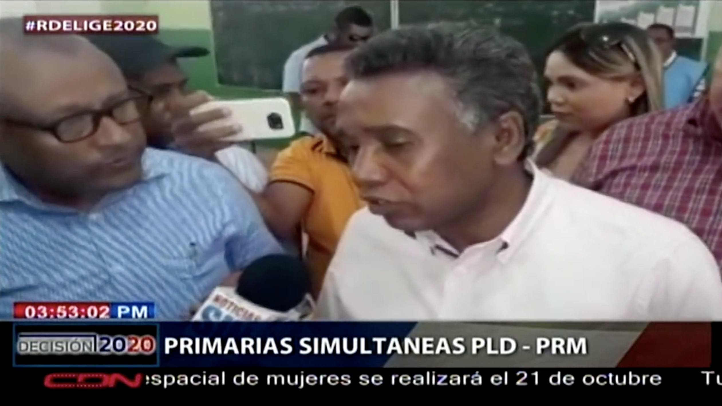 Félix Bautista Califica Desarrollo De Primarias Como Un Proceso “cívico Y Pacífico”