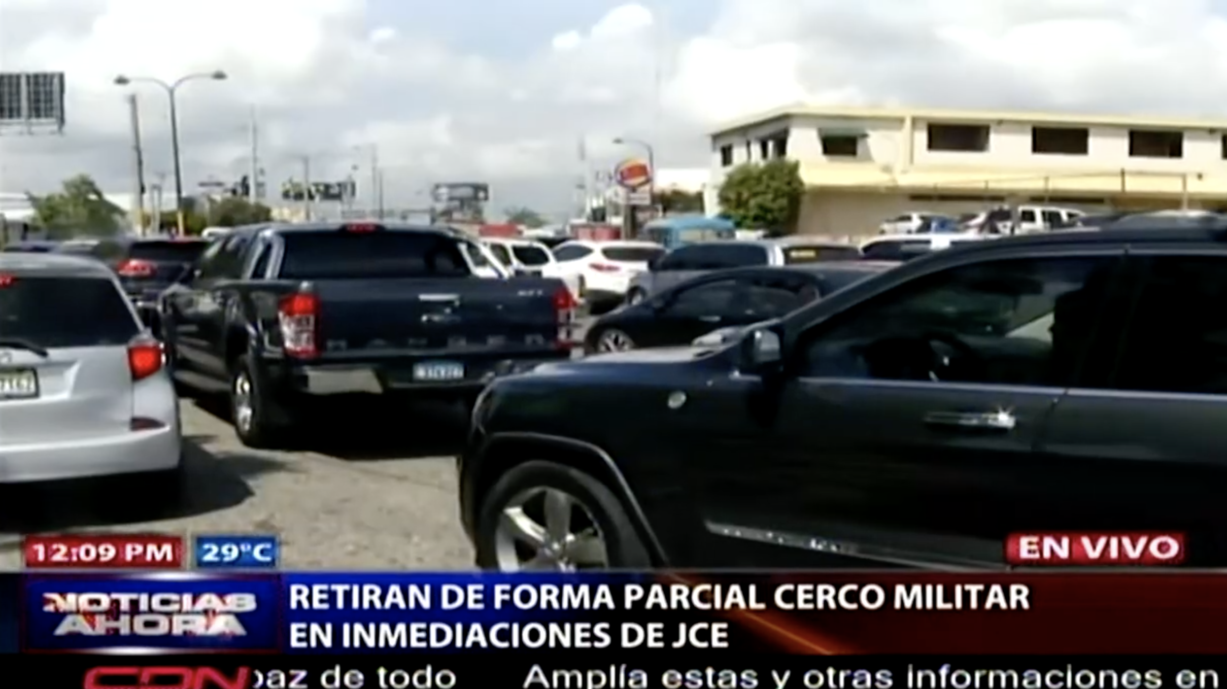 Retiran De Forma Parcial Cerco Militar En Inmediaciones De JCE