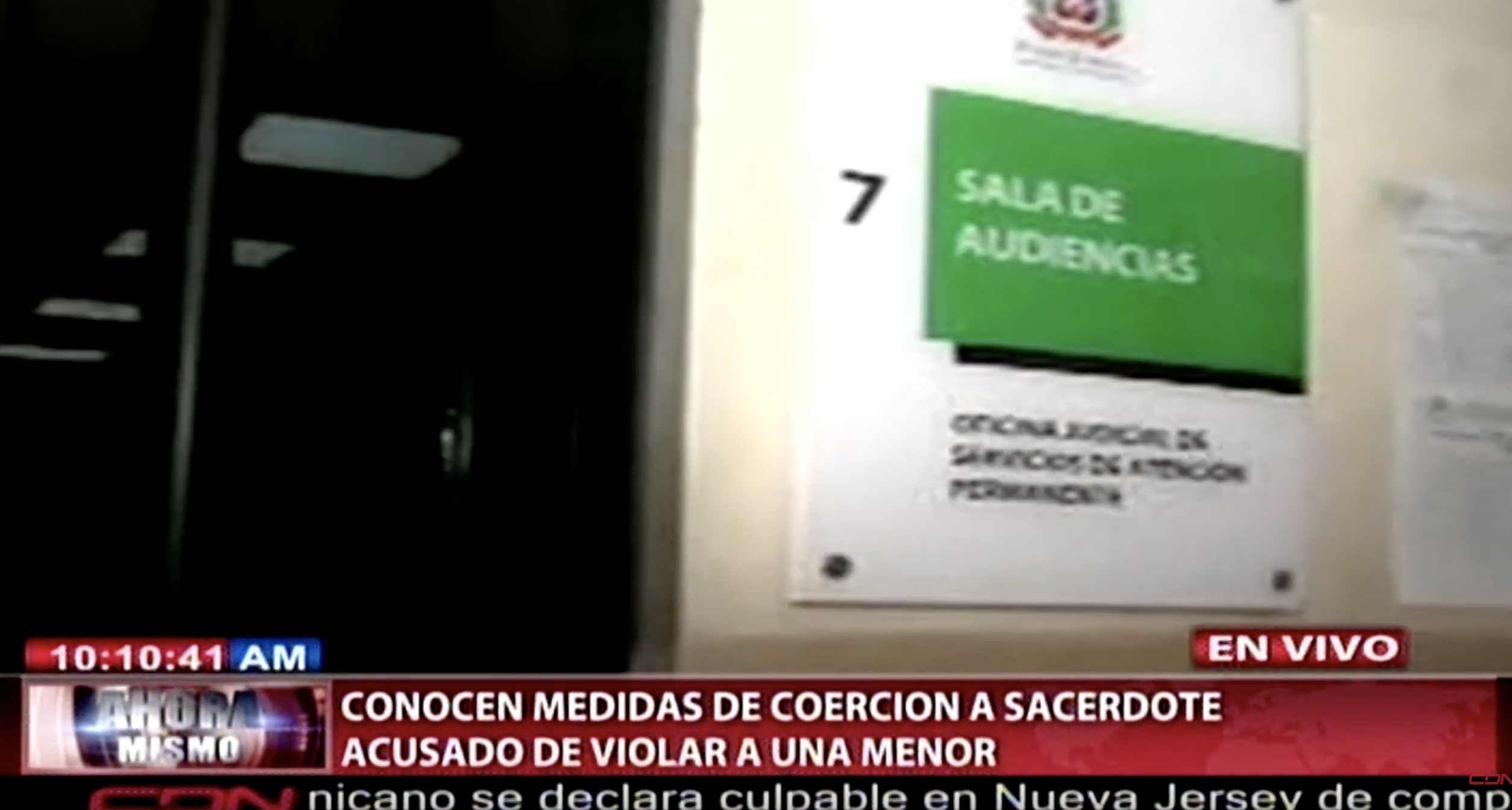 Conocen Medidas De Coerción A Sacerdote Acusado De Violación A Menor De Edad