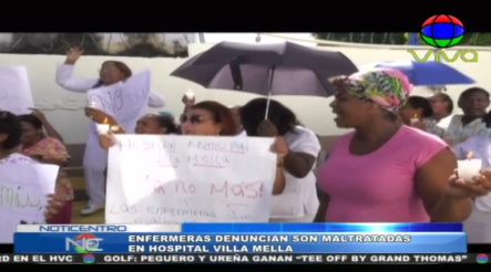 Enfermeras Denuncian Que Son Maltratadas En Hospital Villa Mella