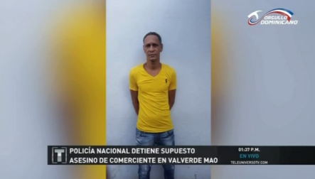 Policía Nacional Detiene Supuesto Asesino De Vigilante Privado En Valverde, Mao