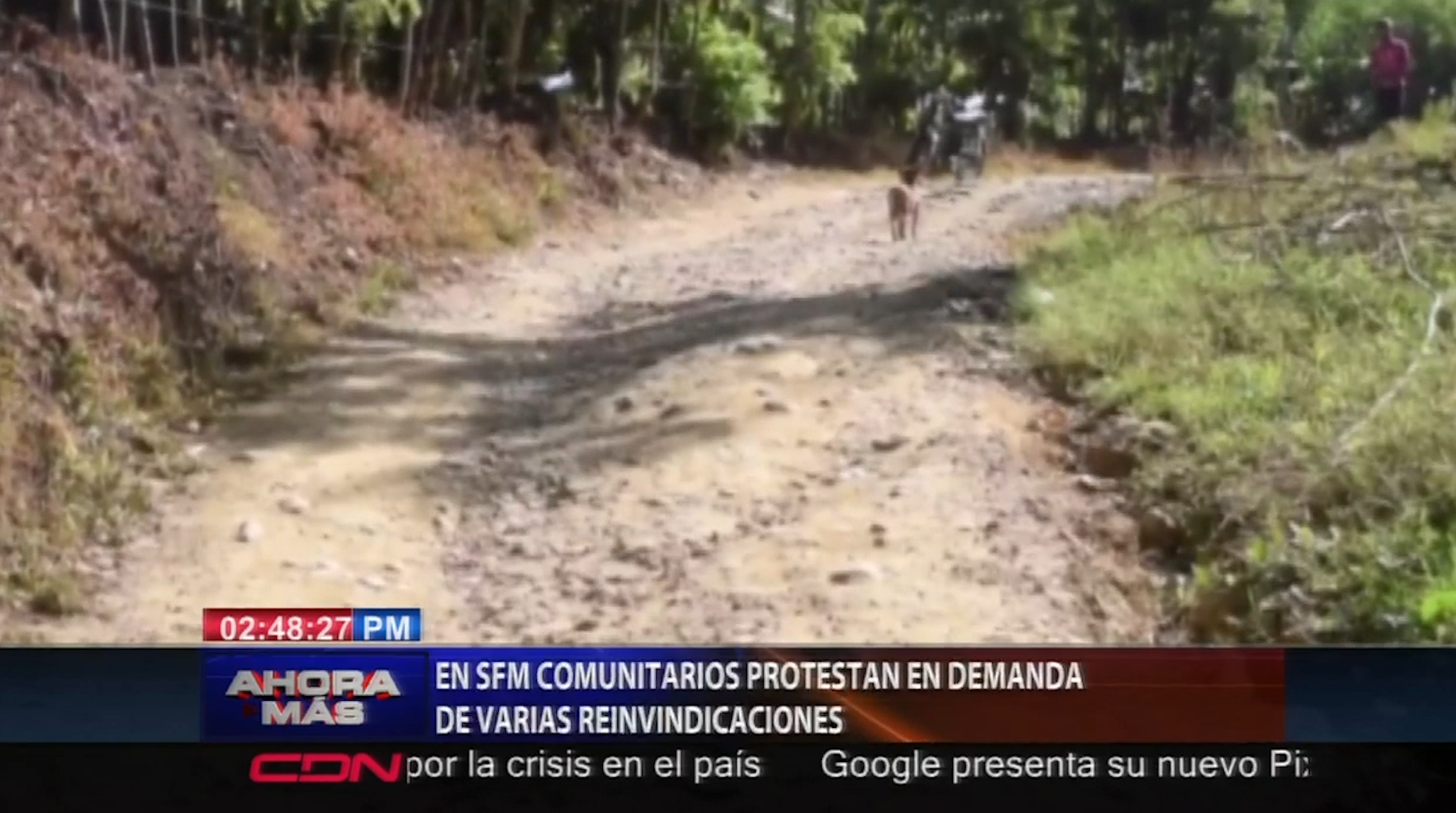 En SFM Comunitarios Protestan En Demanda De Varias Reivindicaciones