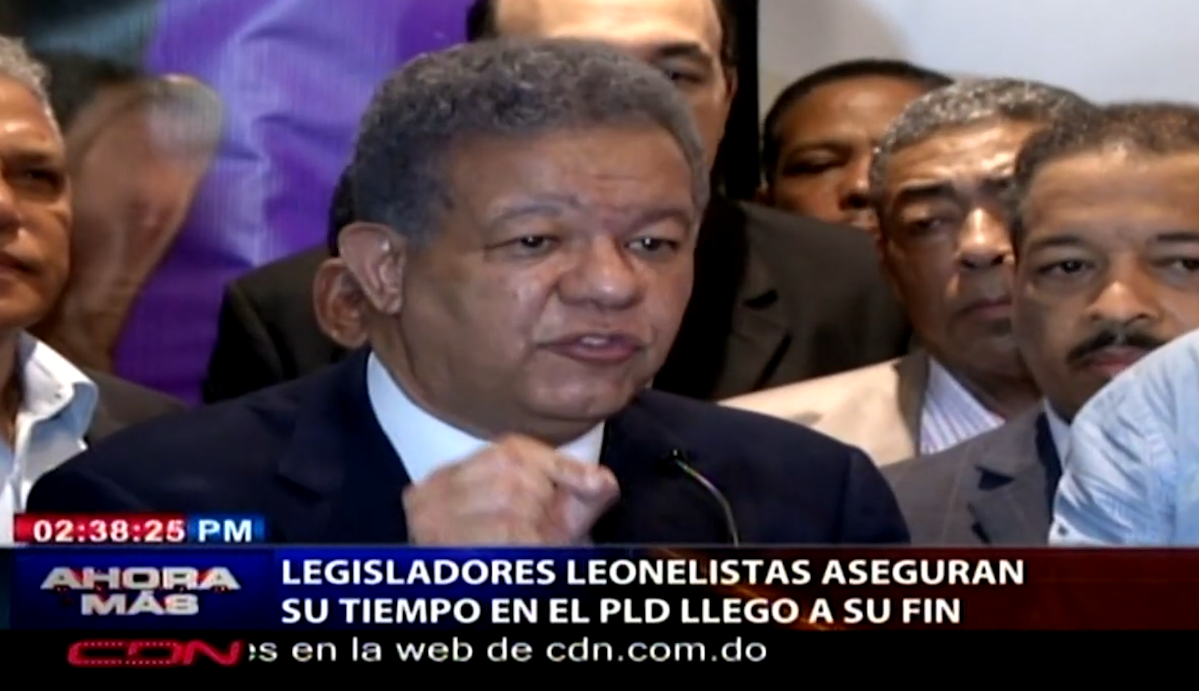 Legisladores Leonelistas Aseguran Su Tiempo En El PLD Llego A Su Fin