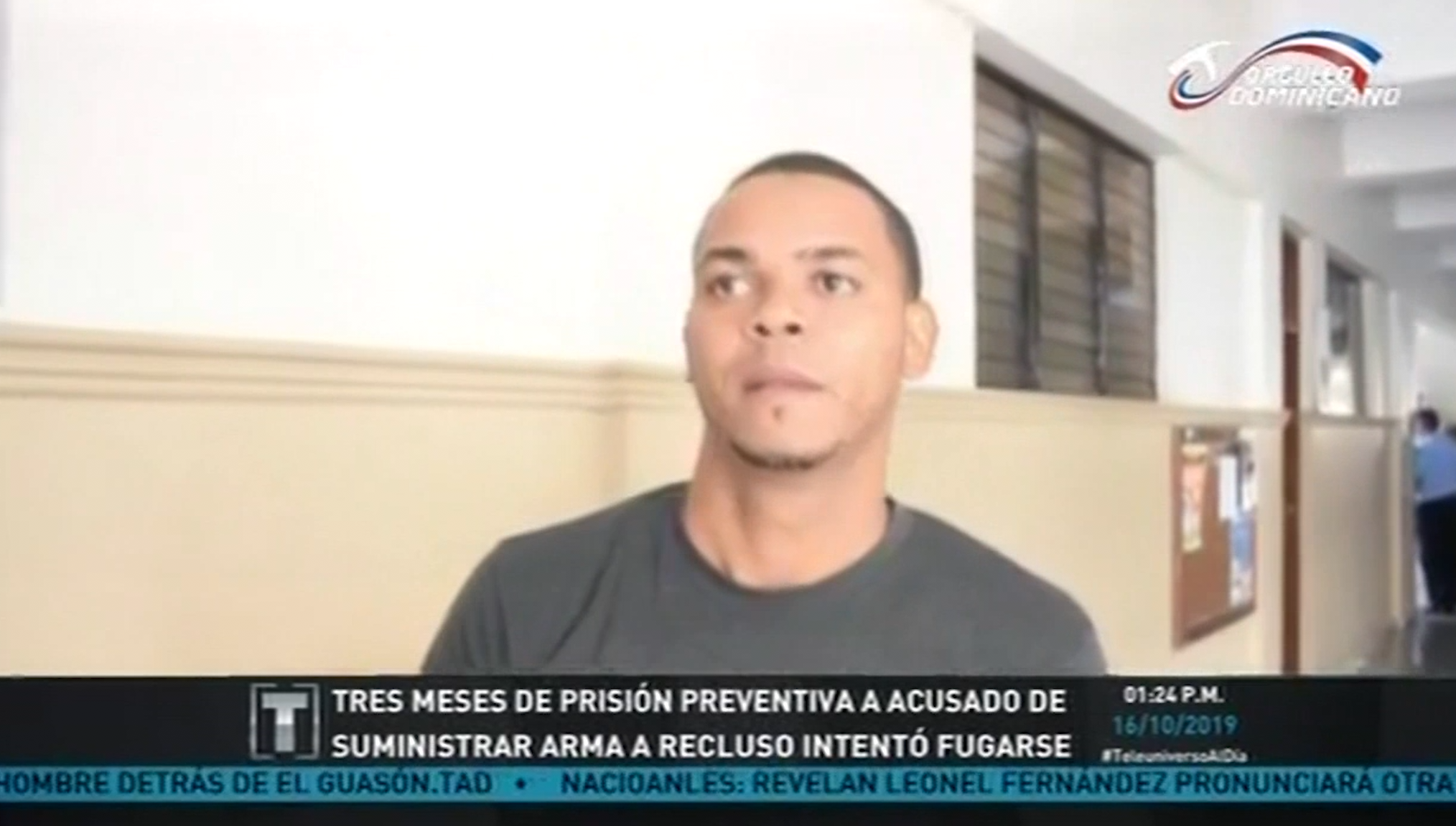 Tres Meses De Prisión Preventiva A Acusado De Suministrar Arma A Recluso Que Intento Fugarse