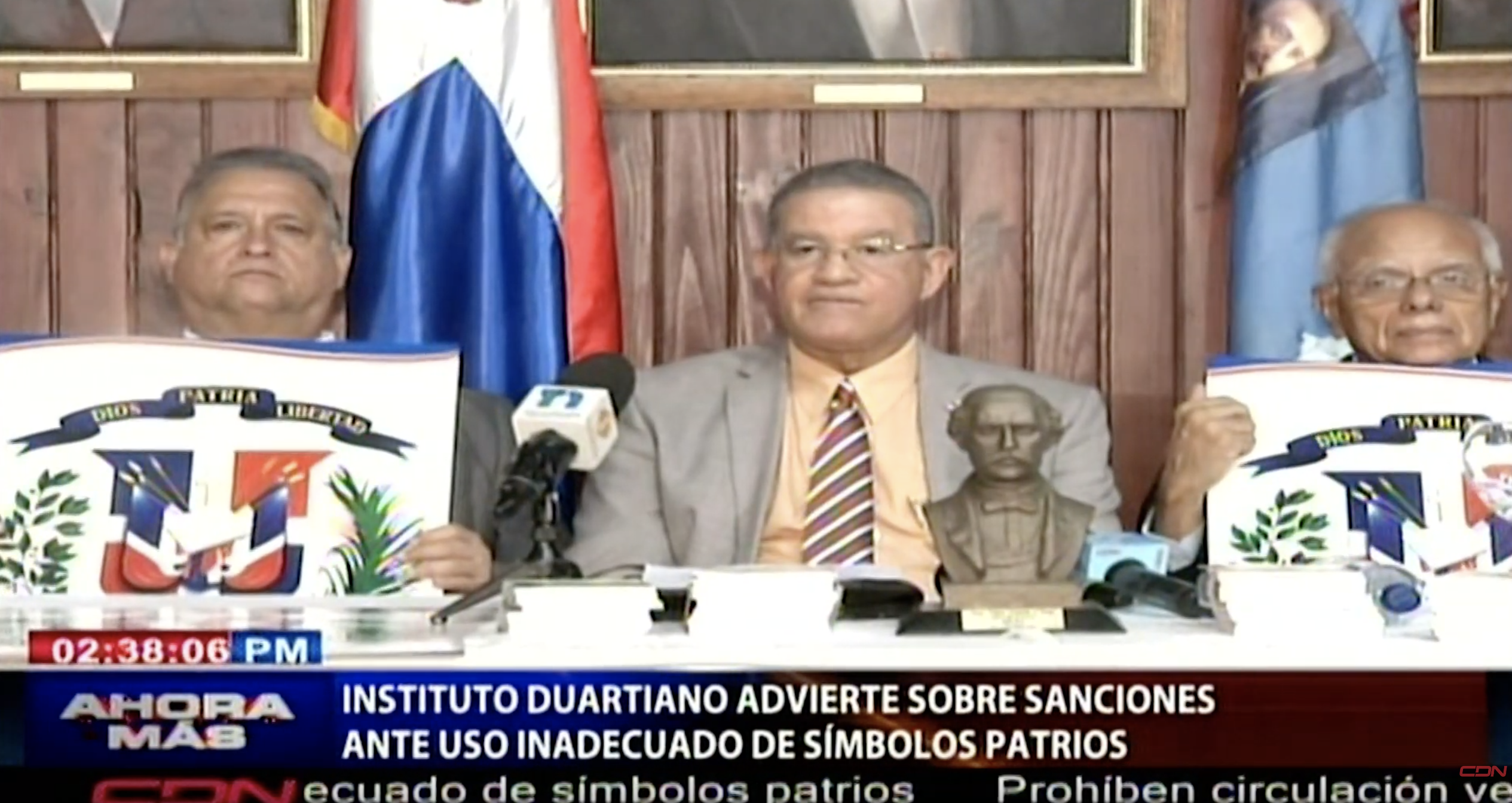 Instituto Duartiano Advierte Sobre Sanciones Ante Uso Inadecuado De Símbolos Patrios