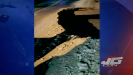 Captan En Video El Espectacular Momento En El Que Un Puente Se Derrumba En San Juan