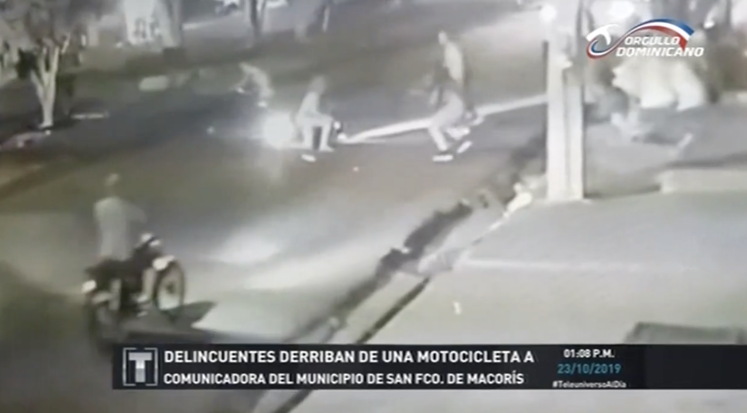 Delincuentes Derriban De Una Motocicleta A Una Comunicadora Del Municipio De SFM