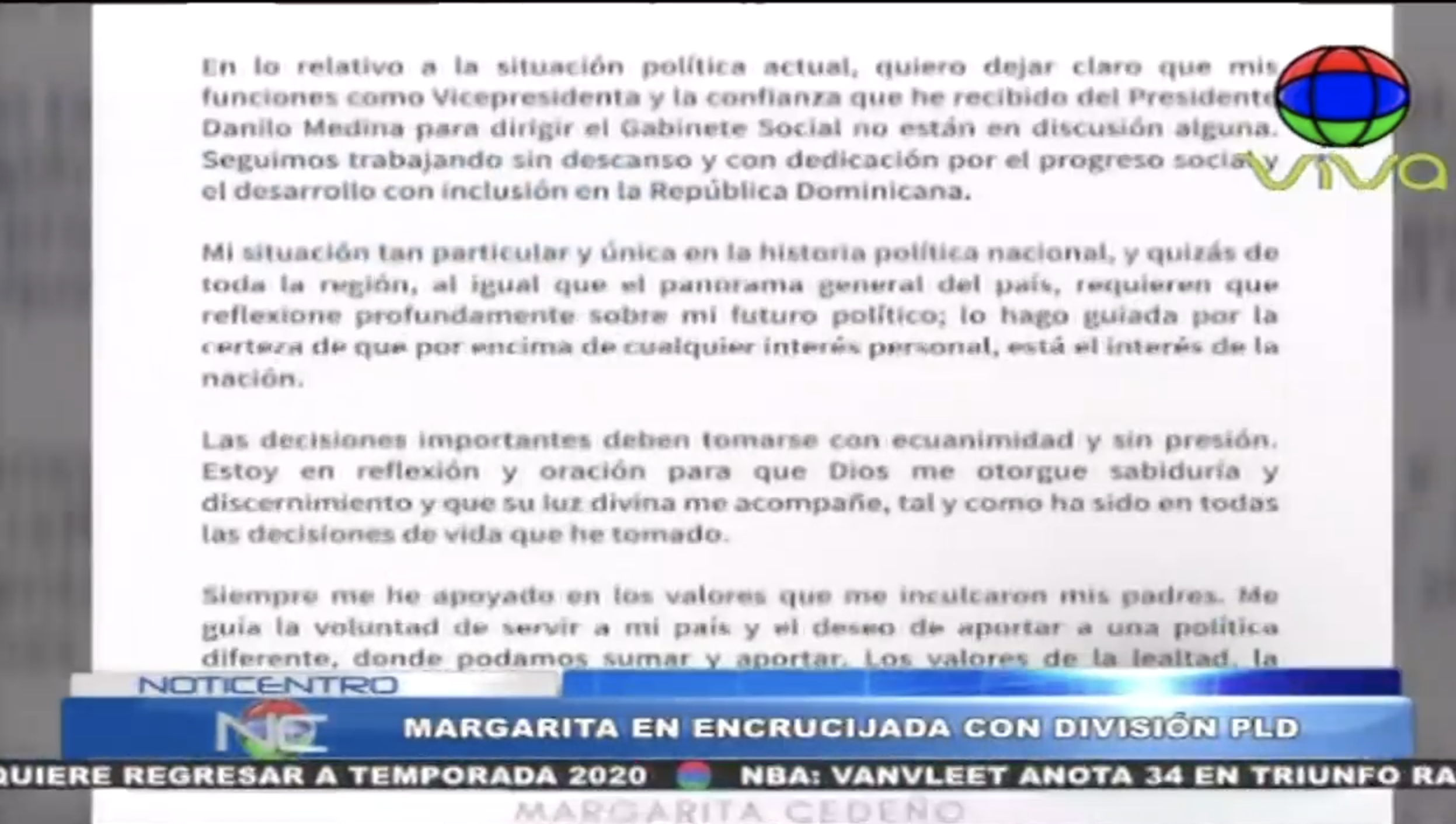 Margarita En Encrucijada Con División Del PLD