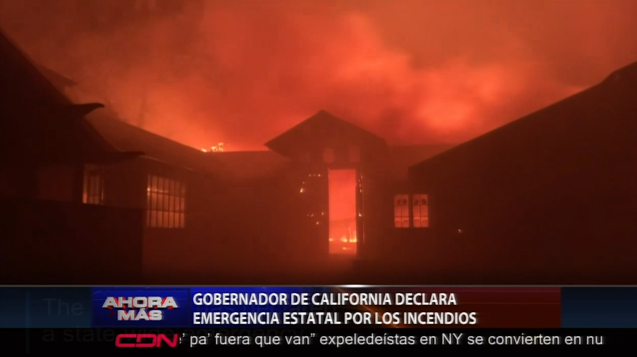 Gobernador De California Declara Emergencia Estatal Por Los Incendios